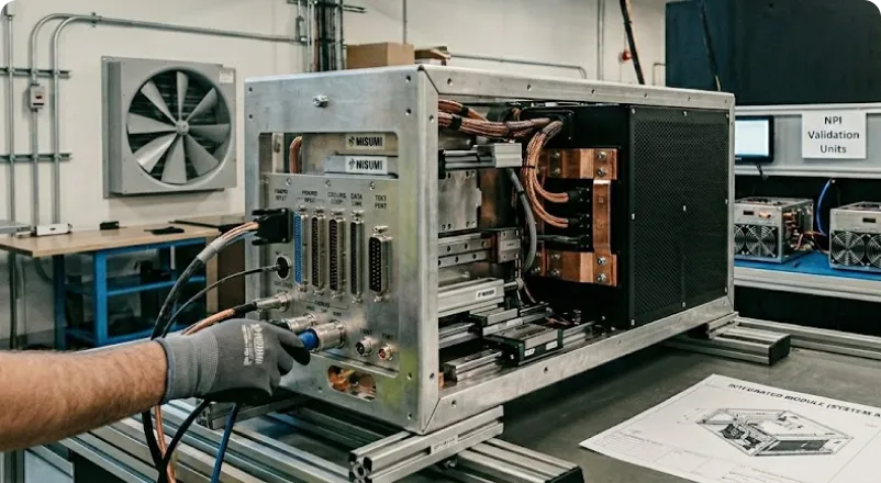 Integrated assembly to reduce on-site work