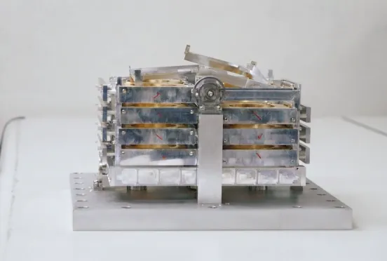 
												Precision-machined aerospace hardware assembly for the Aerospace & Defense industry